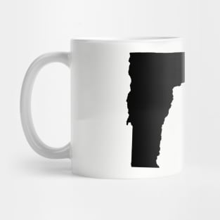 Black Vermont Mug